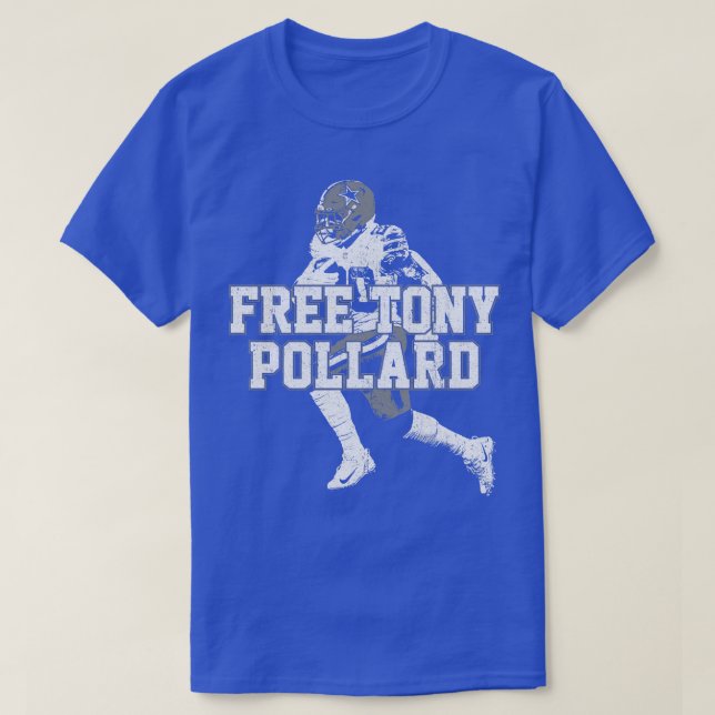 Free Tony Pollard T-Shirt (Design Front)
