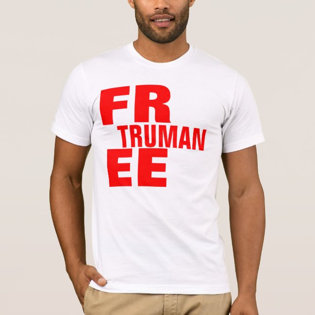 Free Truman Alternate - Customised T-Shirt (Front)