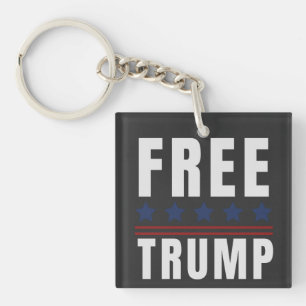 Free Trump, Free Donald Trump 2024 Key Ring