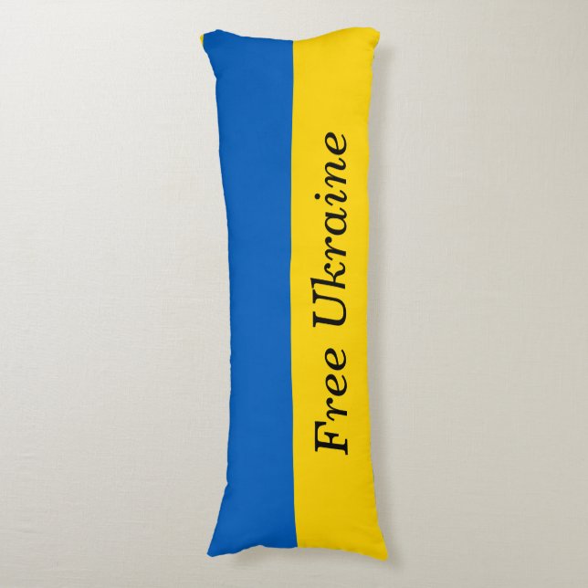 Free Ukraine Body Pillow (Front Vertical)
