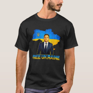 Free Ukraine I Stand' With Ukraine Volodymyr Zelen T-Shirt