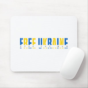 Free Ukraine Mouse Pad