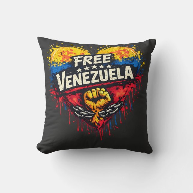 Free Venezuela Cushion (Front)
