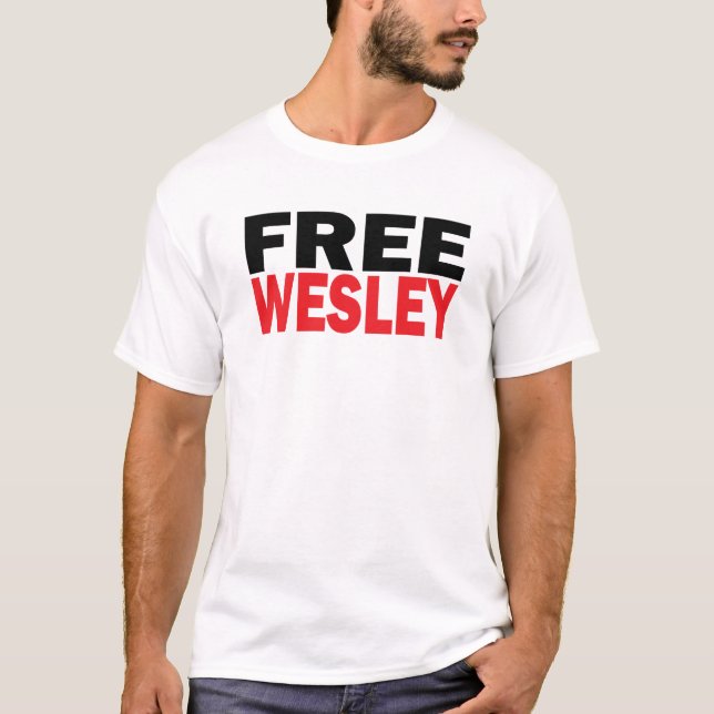 FREE WESLEY T-SHIRT (Front)