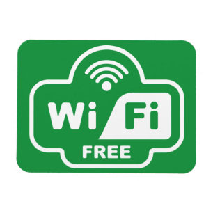 Free Wi-Fi Magnet