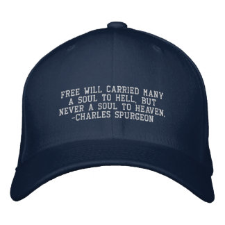 Free Will Charles Spurgeon Embroidered Hat