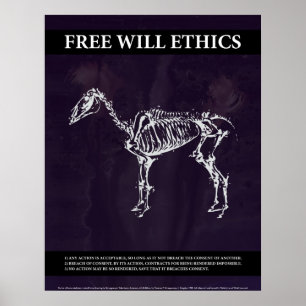 Free Will Ethics Poster
