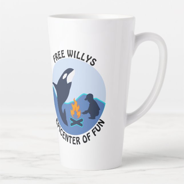 Free Willys  Latte Mug (Right)