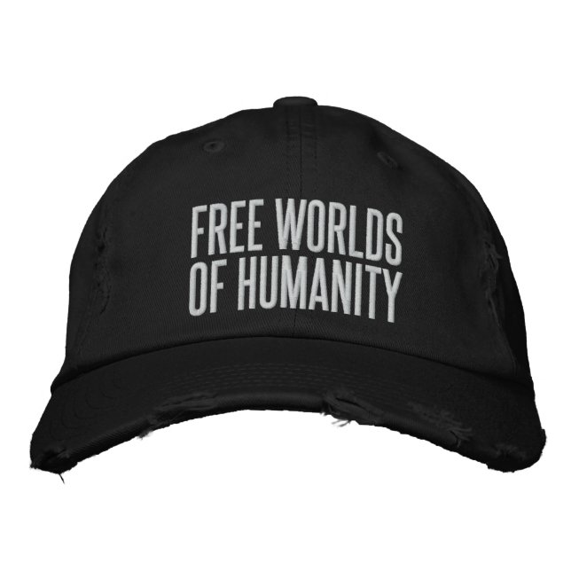 Free Worlds of Humanity hat 2.0 (Front)