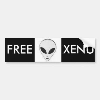 Free Xenu Bumper Sticker