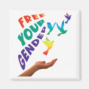 Free your gender  magnet