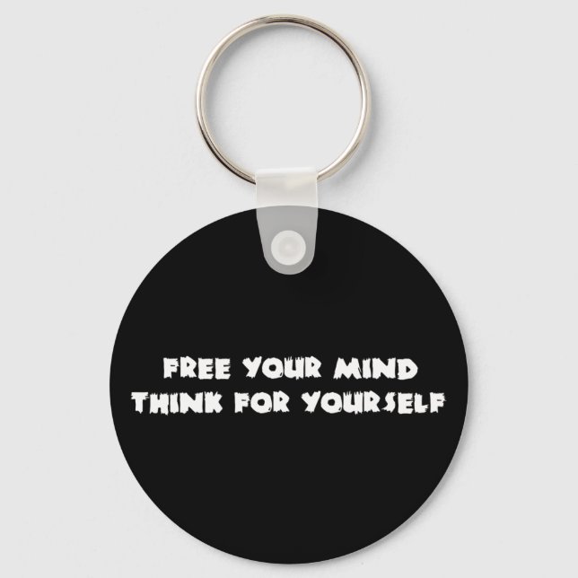 Free Your Mind Key Ring (Front)