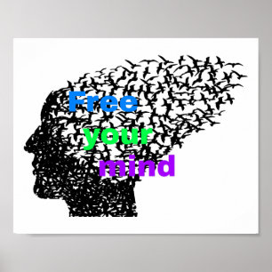 Free your MInd/Statement Poster