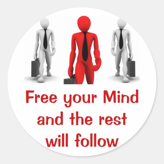 Free your Mind stickers (Front)