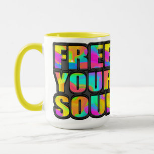free your soul mug