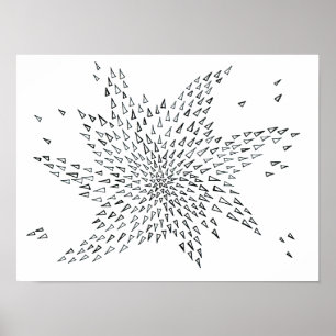 Free Yourself Abstract Poster