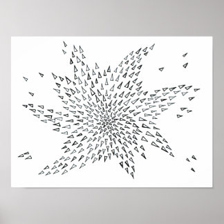 Free Yourself Abstract Poster