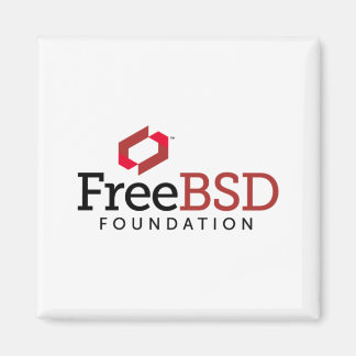 FreeBSD Foundation Logo Magnet