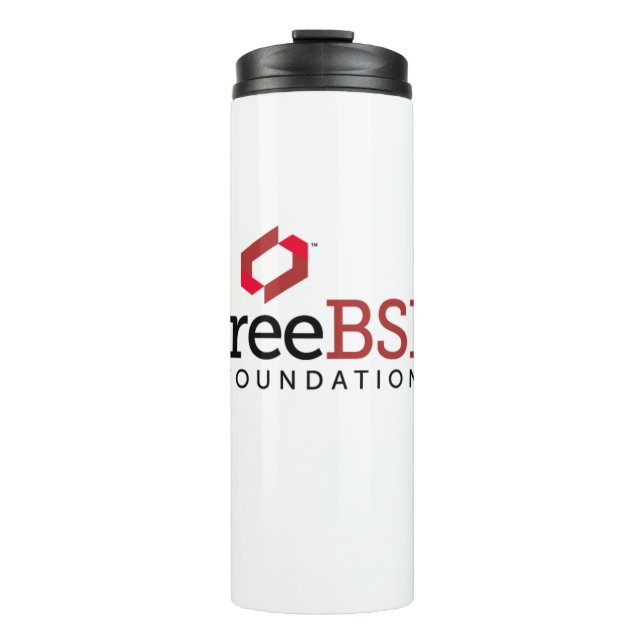 FreeBSD Foundation Logo Thermal Tumbler (Front)