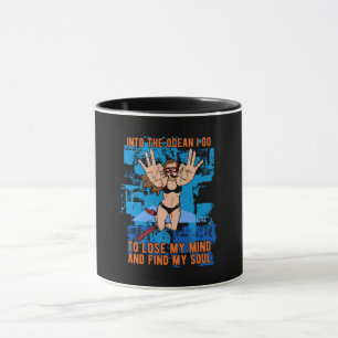 Freedive Into The Ocean Freediving Apnoe Sea Mug