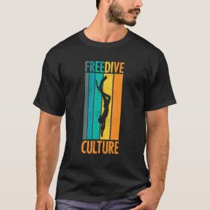 Freediving Deep Sea Diving For Free Diver Skinny D T-Shirt