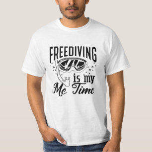 Freediving Is My Me Time Freediver Spearfishing T-Shirt