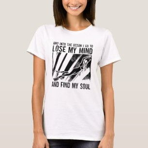 Freediving Lose My Mind And Find My Soul Freediver T-Shirt