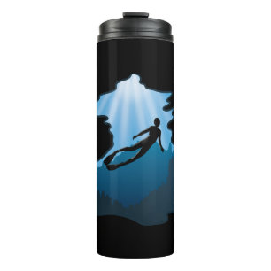 Freediving - Underwater Free Diver Thermal Tumbler