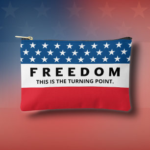 Freedom A True Patriot Accessory Pouch
