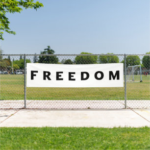 Freedom A True Patriot Banner