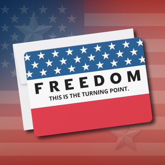 Freedom A True Patriot Invitation (Creator Uploaded)