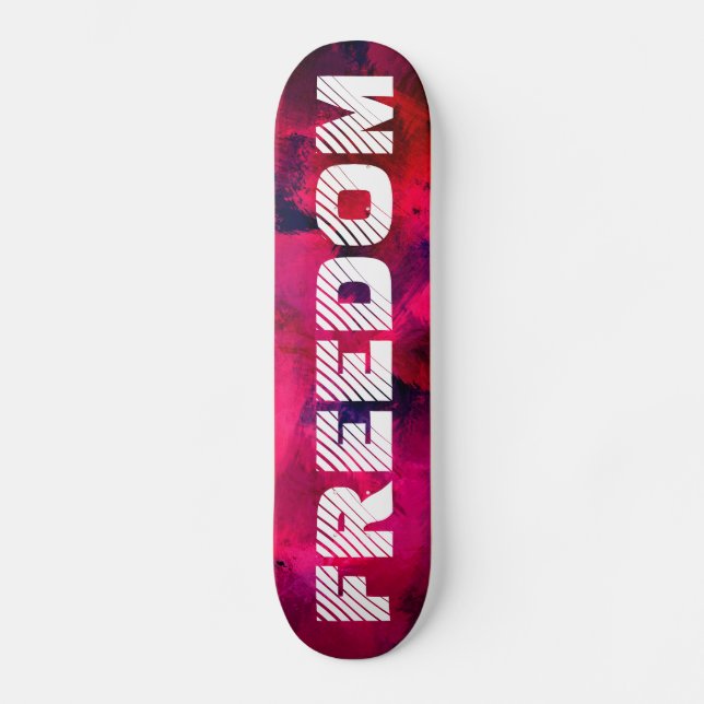 Freedom - Abstract skateboard (Front)