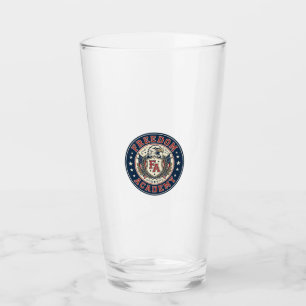 Freedom Academy Patriotic Patriotic University Aca Glass