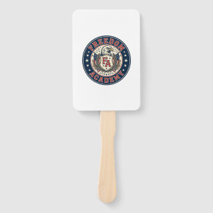 Freedom Academy Patriotic Patriotic University Aca Hand Fan