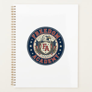 Freedom Academy Patriotic Patriotic University Aca Planner