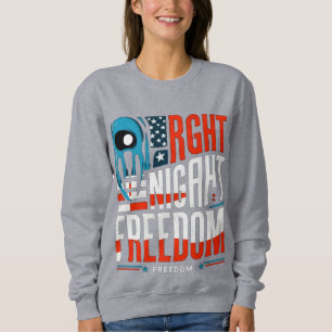 Freedom and Halloween: Simple Design with a Modern Sweatshirt