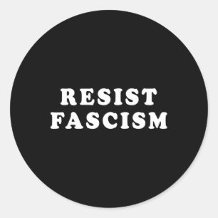 Freedom And Justice Men Women Kids Groups Resist F Classic Round Sticker