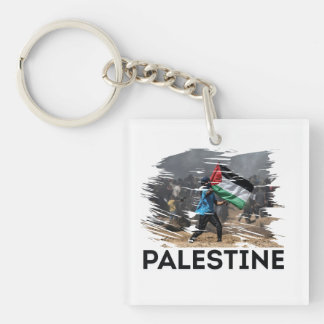 Freedom and Resilience Key Ring