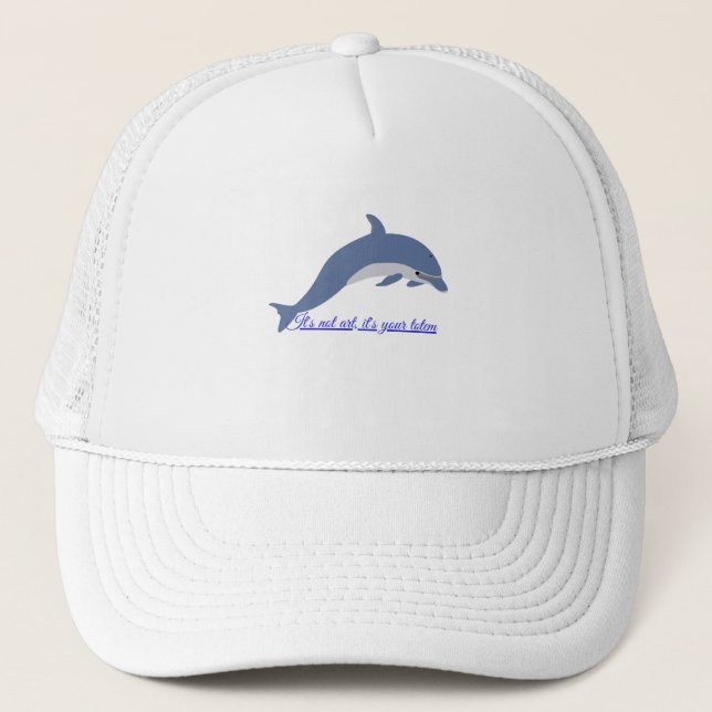 Freedom as a principle trucker hat (Front)
