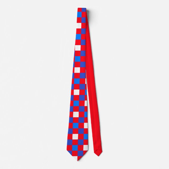 Freedom Blocks – Independence Day Necktie (Front)