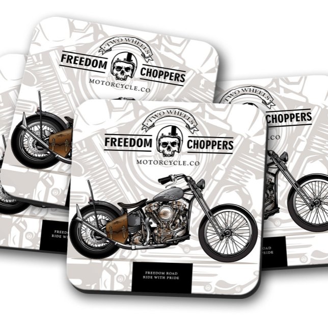 Freedom Chopper Motorcycle Coaster | Coaster Set (Creator Uploaded)
