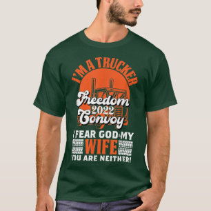 Freedom Convoy 2022 Canada Truck Trudeau Ottawa Pr T-Shirt