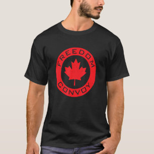 Freedom Convoy 2022 Canadian Leaf Trucker Mandate T-Shirt
