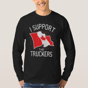 Freedom Convoy 2022 I Support The Canadian Trucker T-Shirt