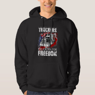 Freedom Convoy 2022 In Support Of Truckers Mandate Hoodie