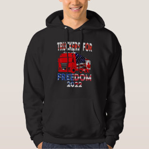 Freedom Convoy 2022 Support Canadian Truckers Mand Hoodie