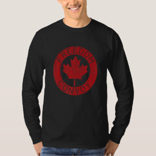 Freedom Convoy 2022 Support Canadian Truckers Mand T-Shirt