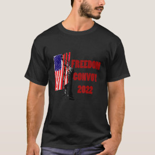 Freedom Convoy 2022 Support Canadian Truckers Mand T-Shirt