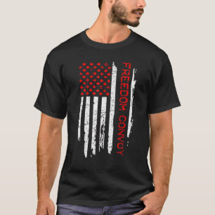 Freedom Convoy 2022 Support Canadian Truckers Mand T-Shirt
