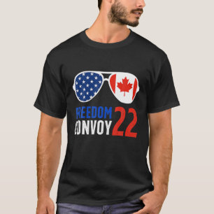 Freedom Convoy 2022 Support Canadian Truckers Mand T-Shirt